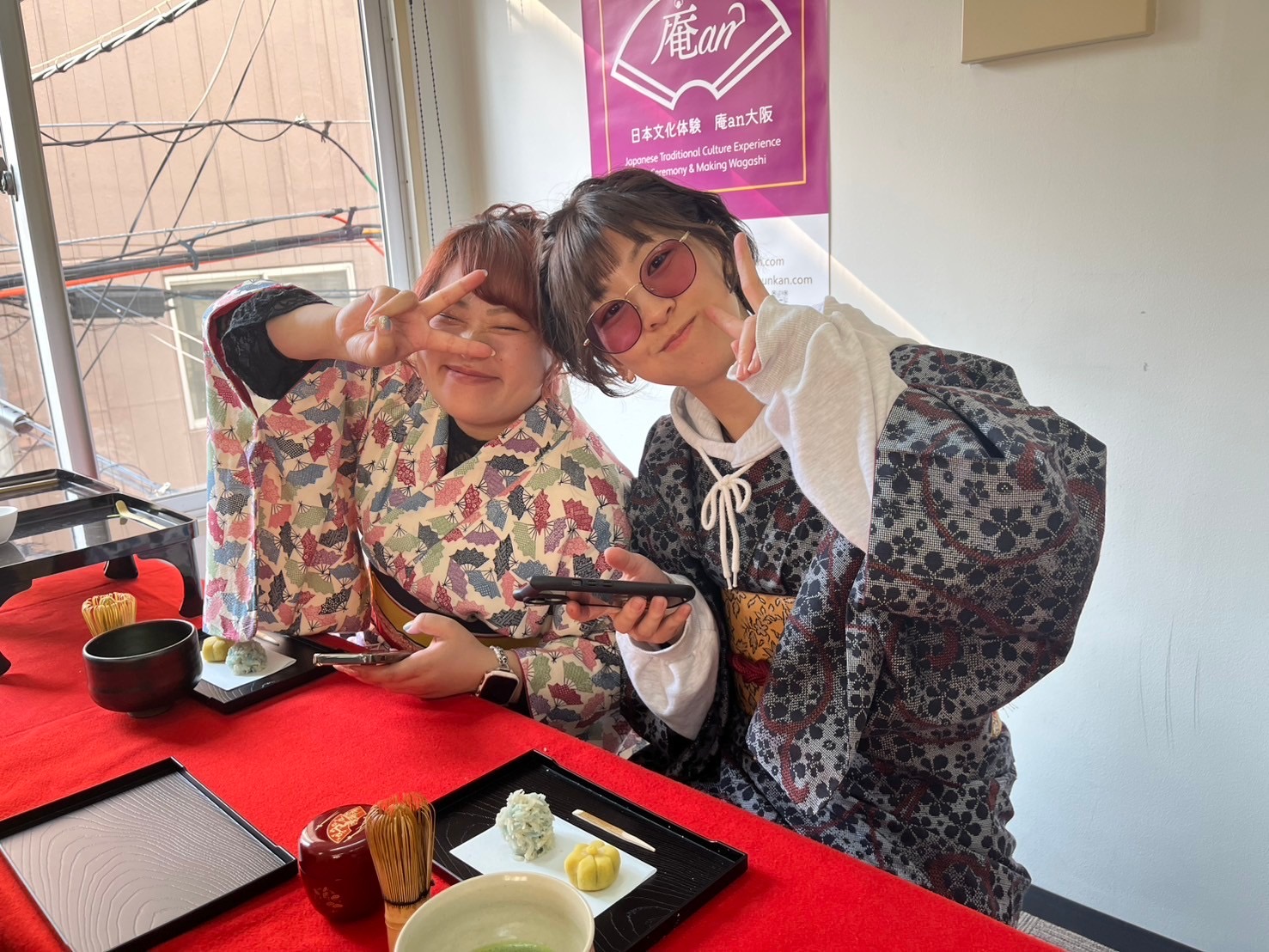 和菓子作りとお手前体験